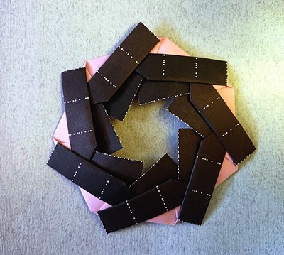 Origami Mafra ring 9 by Wojtek Burczyk on giladorigami.com