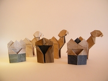 Origami Camel by Daniela Carboni on giladorigami.com