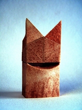 Origami Cat by Daniela Carboni on giladorigami.com