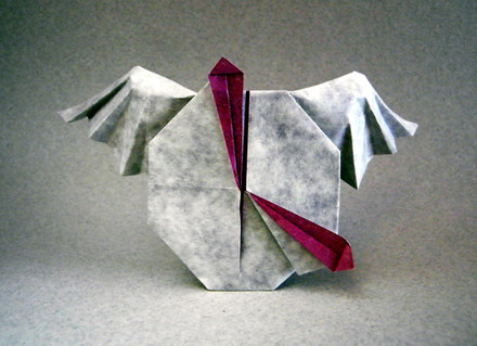 Origami Time flies by Daniela Carboni on giladorigami.com