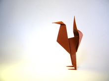 Origami Roadrunner by Manuel Carrasco on giladorigami.com