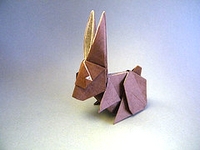 Origami Rabbit by Juan Francisco Carrillo (Juanfran) on giladorigami.com