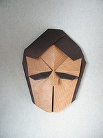 Origami Face by Steven Casey on giladorigami.com