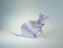 Origami Mouse by Steven Casey on giladorigami.com