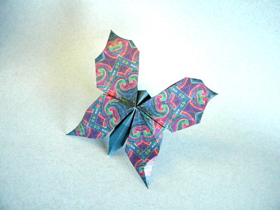 Origami Butterfly by Fernando Castellanos on giladorigami.com