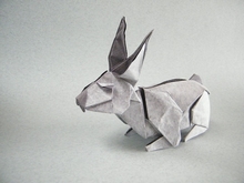 Origami Rabbit by Fernando Castellanos on giladorigami.com