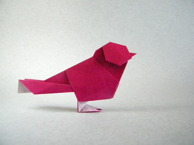 Origami Bird by Mindaugas Cesnavicius on giladorigami.com
