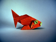Origami Carp by Mindaugas Cesnavicius on giladorigami.com