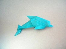 Origami Dolphin by Mindaugas Cesnavicius on giladorigami.com