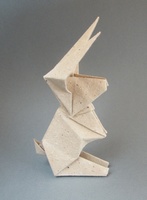 Origami Rabbit by Mindaugas Cesnavicius on giladorigami.com