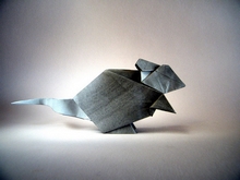 Origami Rat by Mindaugas Cesnavicius on giladorigami.com