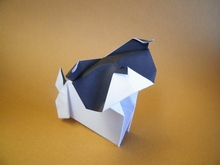 Origami Puppy by Jacky Chan on giladorigami.com