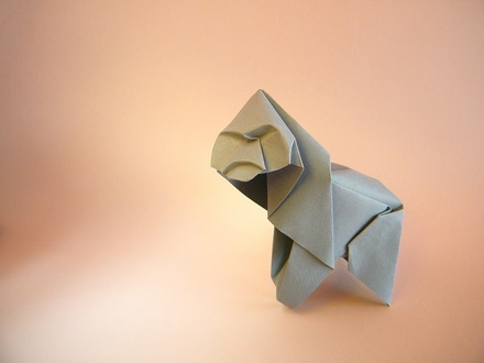 Origami Gorilla by Joao Charrua on giladorigami.com