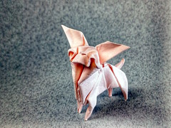 Origami Chihuahua by Ryo Aoki on giladorigami.com