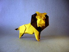 Origami Lion by Fernando Chura Huanca on giladorigami.com