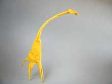 Origami Giraffe by Victor Coeurjoly on giladorigami.com