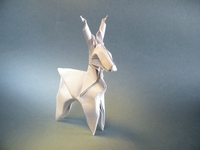 Origami Reindeer by Fabian Correa on giladorigami.com