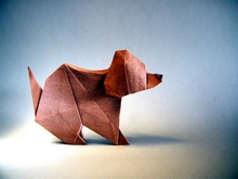 Origami Dog 22 by Edwin Corrie on giladorigami.com