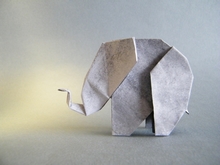Origami Elephant by Edwin Corrie on giladorigami.com