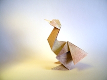 Origami Goose by Edwin Corrie on giladorigami.com