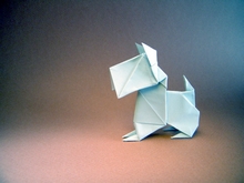 Origami Scottie dog by Edwin Corrie on giladorigami.com