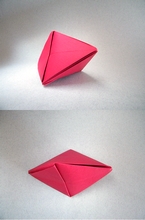 Origami Octahedron by Patricia Crawford on giladorigami.com
