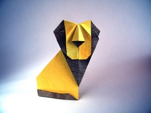 Origami Lion by Pasquale d