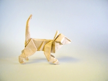 Origami Cat by Tom Defoirdt on giladorigami.com