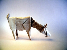 Origami Goat by Roman Diaz on giladorigami.com