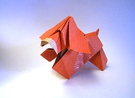 Origami Cocker by Roman Diaz on giladorigami.com
