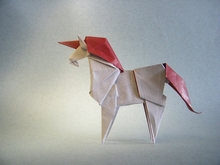 Origami Unicorn by Roman Diaz on giladorigami.com