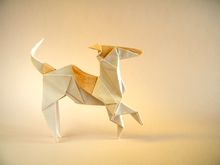 Origami Whippet by Roman Diaz on giladorigami.com