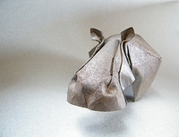 Origami Hippopotamus by Giang Dinh on giladorigami.com