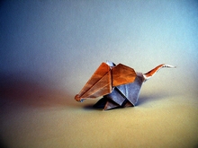 Origami Mouse by Vicente Dolz on giladorigami.com