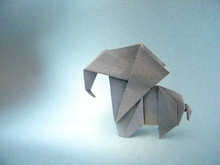 Origami Elephant by Miguel Angel Echeverria on giladorigami.com