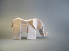 Origami Elephant 13 by Klaus Dieter Ennen on giladorigami.com