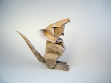 Origami Mouse by Andrey Ermakov on giladorigami.com