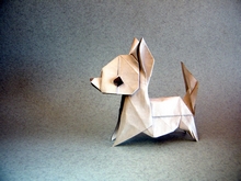 Origami Chihuahua by Oriol Esteve on giladorigami.com