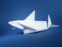 Origami Shark by Oriol Esteve on giladorigami.com