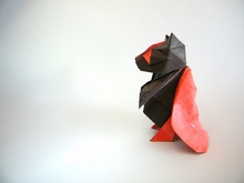 Origami Supercat by Oriol Esteve on giladorigami.com