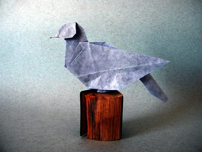 Origami Pigeon by Juan Lopez Figueroa on giladorigami.com