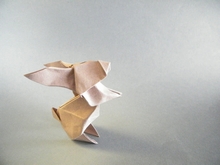 Origami Rabbit by Richard Galindo Flores on giladorigami.com