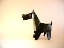 Origami Schnauzer by Seth M. Friedman on giladorigami.com