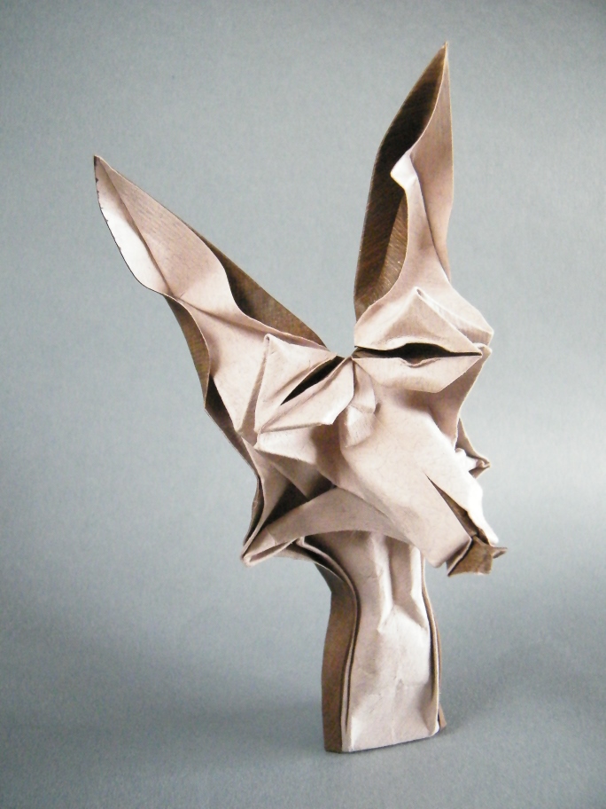 Origami Coyote by Gachepapier on giladorigami.com