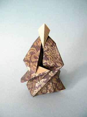 Origami Emperor by Pierre-Yves Gallard on giladorigami.com
