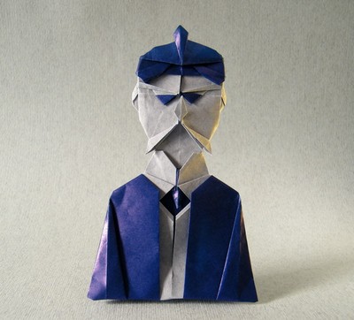 Origami Grand Vizier by Pierre-Yves Gallard on giladorigami.com