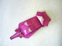 Origami Cat by Roger Garcia on giladorigami.com