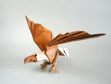 Origami Bald eagle by Fernando Gilgado Gomez on giladorigami.com