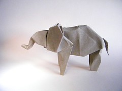 Origami Elephant by Juan Gimeno on giladorigami.com