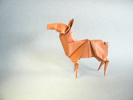 Origami Gazelle by Juan Gimeno on giladorigami.com